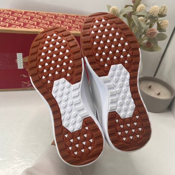 Vans Range EXP Leather/Textile Sneaker White VN0A5ELAA3H Women 7 Try On Wear - Picture 8 of 10